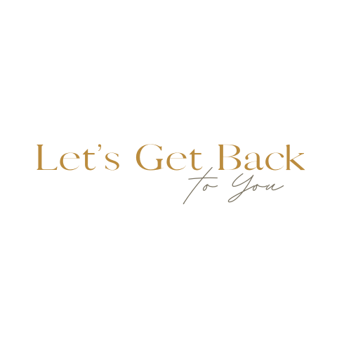 Let's Get Back to You logo 